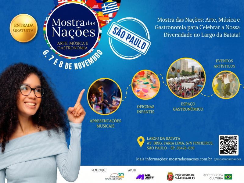 Mostra das Nações – Arte, Música e Gastronomia 2026