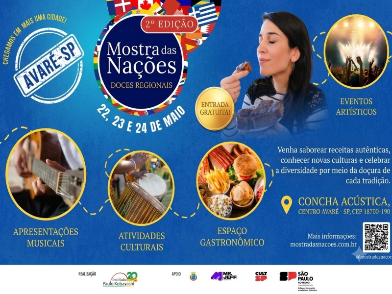 Mostra das Nações Doces Regionais 2026