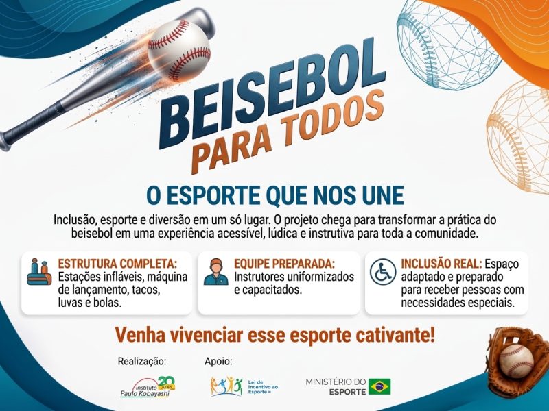 Beisebol para todos 2026