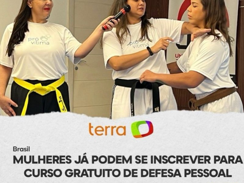Portal Terra publica matéria sobre o programa Defenda-se​