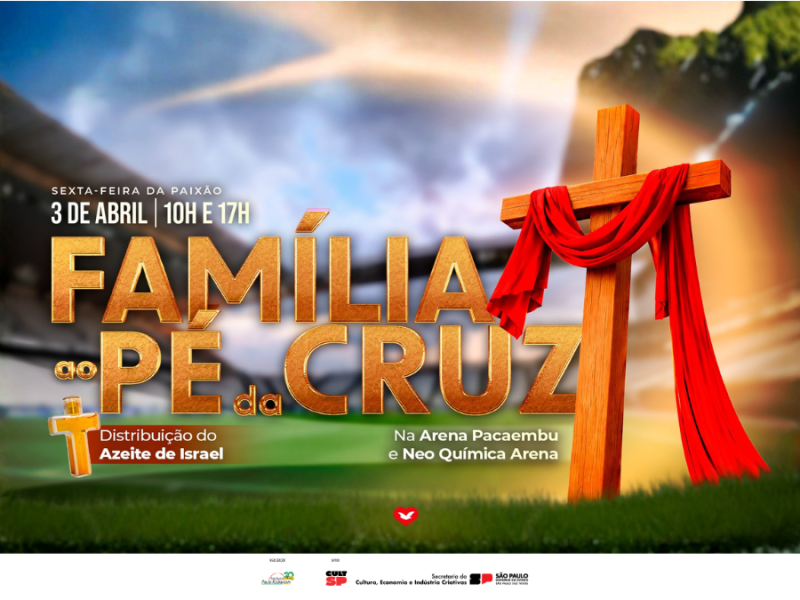 Família ao Pé da Cruz 2026