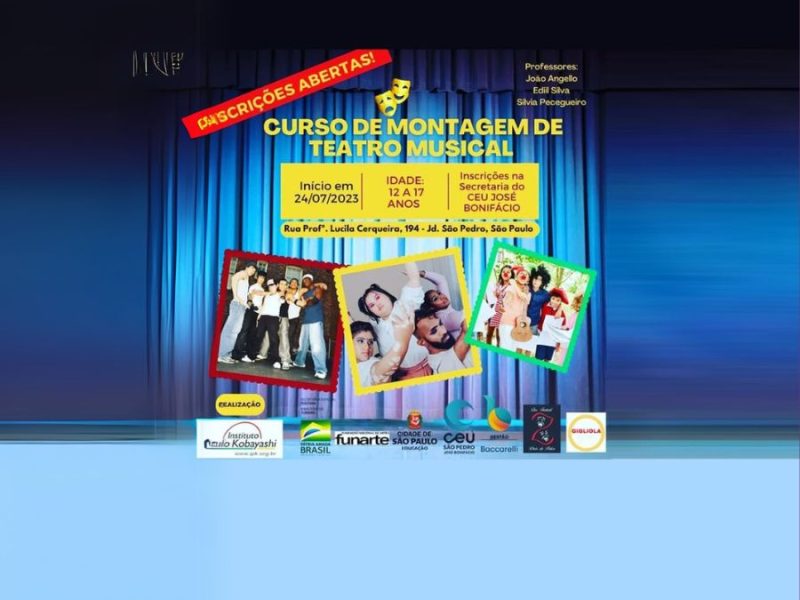 Curso de Montagem de Teatro Musical