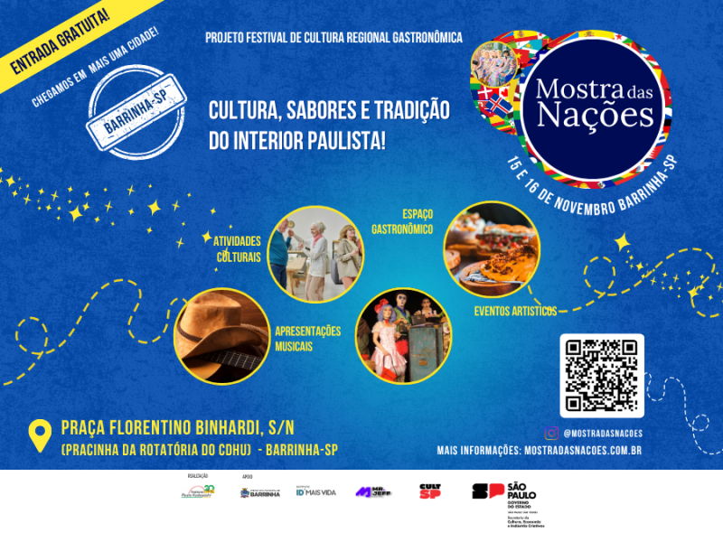 Festival de Cultura Regional Gastronômica Barrinha-SP