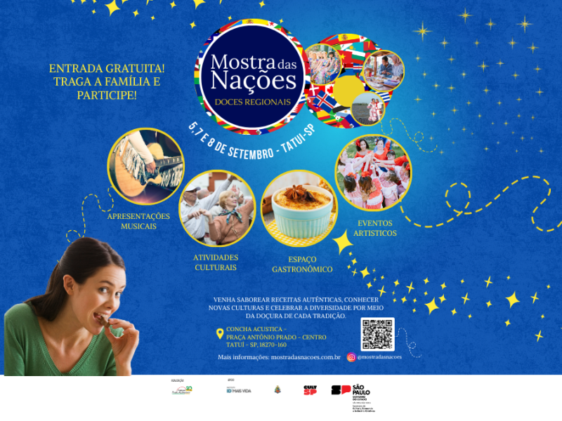 Mostra das nações doces regionais 2025